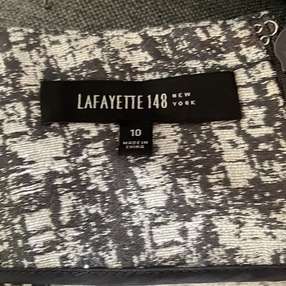 Lafayette 148 mixed print sheath dress - Picture 6 of 7